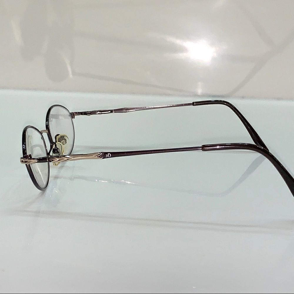Catherine Deneuve Womens Eyeglasses Frame Black